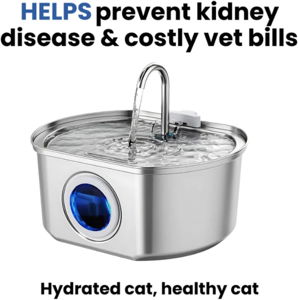 Selene the Doggy Fountain, Quiet Floor-Standing Pet Water Fountain (B) | ,Feeding & Watering Supplies8