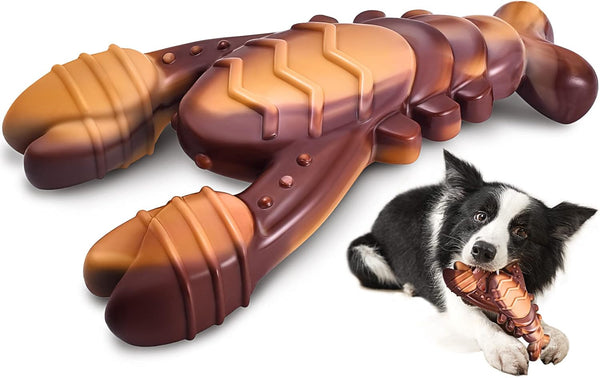PETSTA Indestructible Dog Toys for Aggressive Chewers, Extreme Tough Toys for Large Dogs, Real Beef Flavored, Dog Bone for Medium/Large Dogs Breed, Gifts for Dogs9