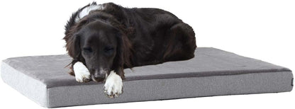 Barkbox Orthopedic Dog Bed - Large | with Memory Foam - Comfortable, Durable & Machine Washable Pet Bed - Grey1