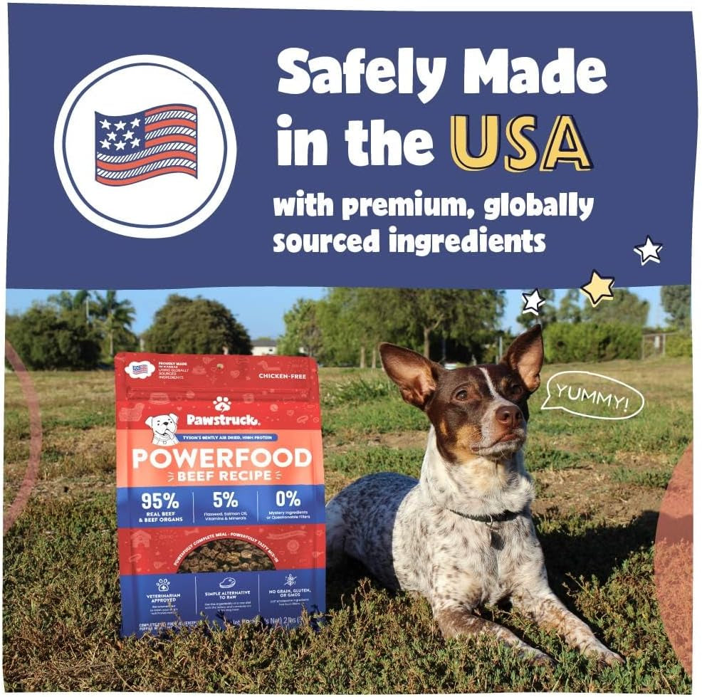 pawstruck-air-dried-dog-food-with-real-beef-grain-free-made-in-usa-non-gmo-vet-recommended-high-protein-limited-ingredient-full-feed-for-all-breeds-ages-2lb-bag