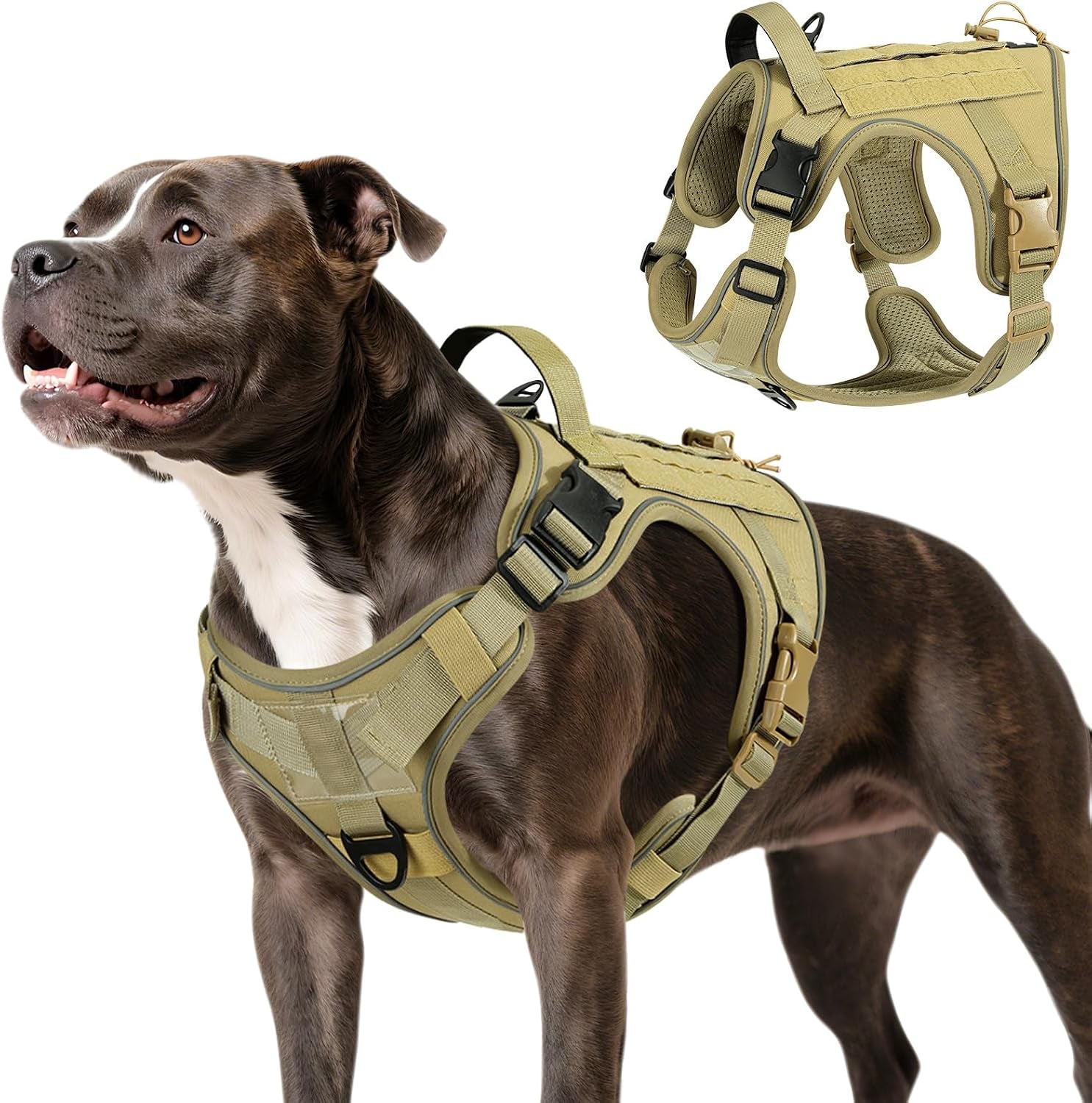 vavopaw-dog-seat-belt-vest-harness-for-car-2-in-1-seatbelt-buckle-soft-breathable-mesh-adjustable-buckle-nylon-heavy-duty-pet-safety-seat-belts-for-small-medium-large-pets-black-l