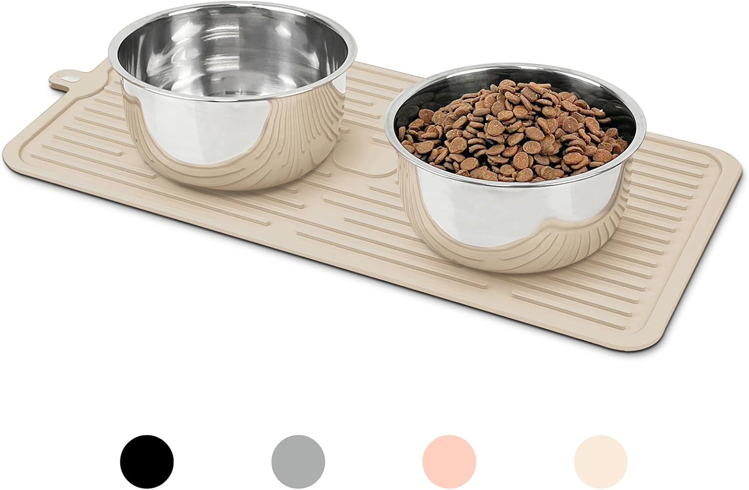 ptlom-pet-placemat-for-dog-and-cat-mat-for-prevent-food-and-water-overflow-suitable-for-medium-and-small-pet-grey-silicone