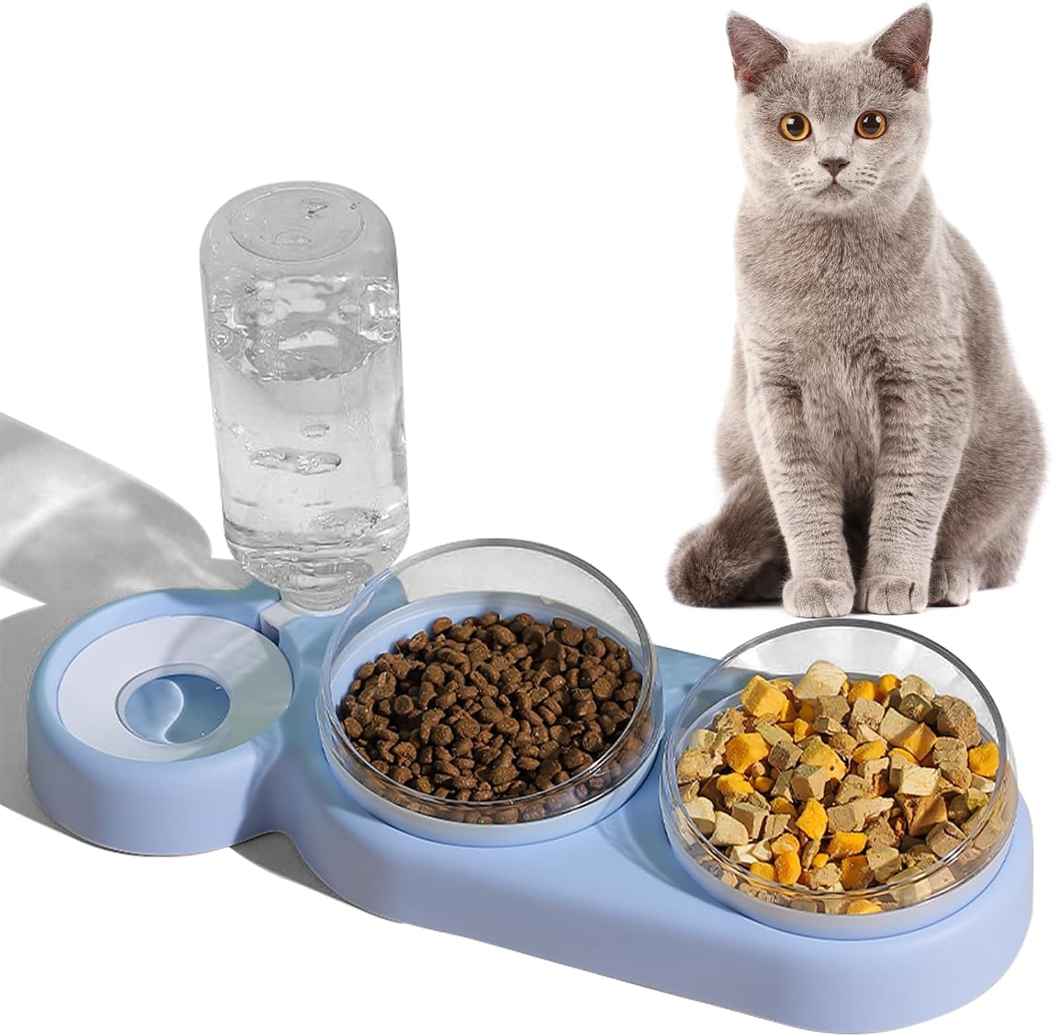 cat-bowls-set-3-in-1-15-tilt-water-feeder-bowls-cat-double-food-bowls-with-500ml-dispensing-bottle-for-small-medium-pets-lightweight-easy-to-clean