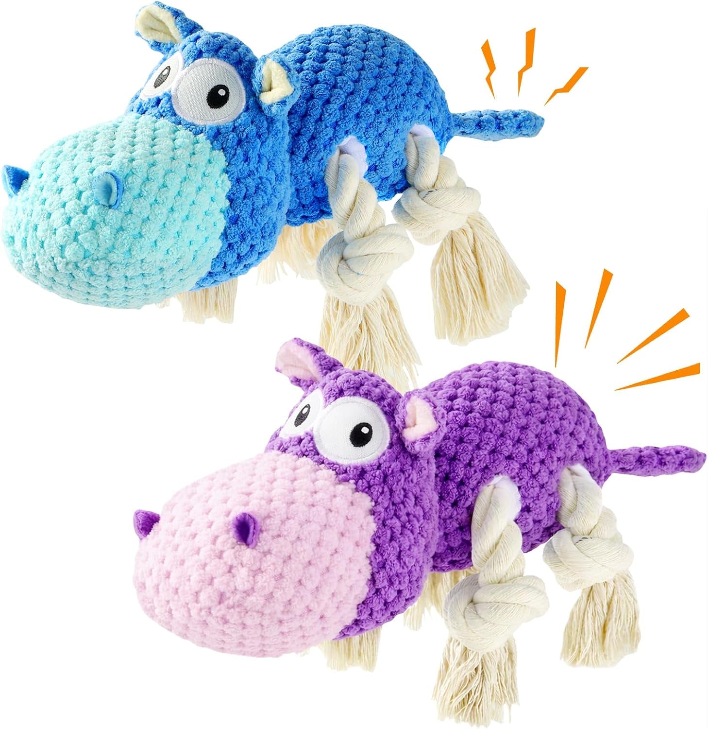 tooptate-hippo-squeaky-dog-toy-blue-medium-cute-plush-design-rope-legs-for-tugging-helps-keep-dogs-busy-suitable-for-small-medium-and-large-dogs