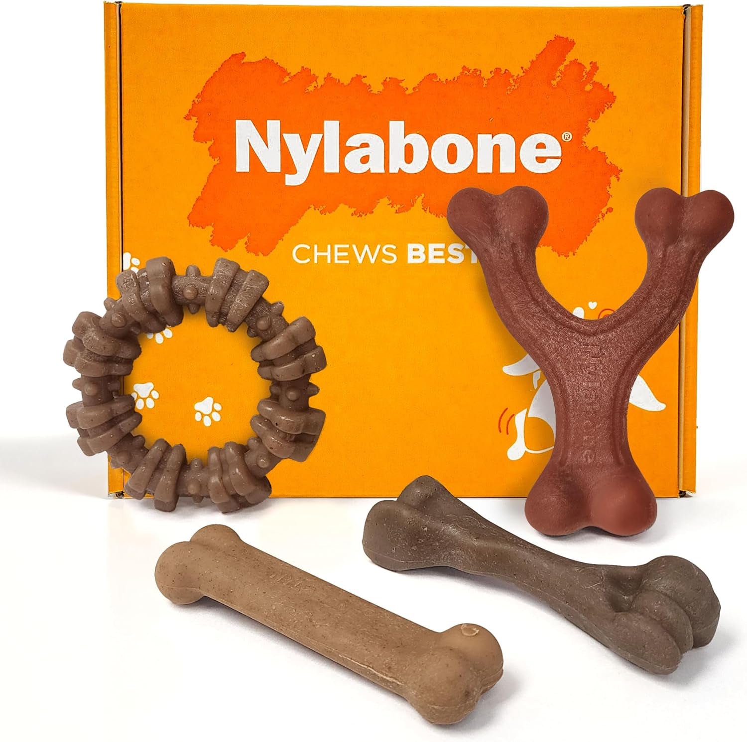 nylabone-strong-chew-ring-dog-chew-toy-made-with-real-beef-chicken-x-large-breeds-durable-long-lasting-dog-bone-textures-help-clean-teeth-keeps-dogs-busy-for-dogs-50-lbs