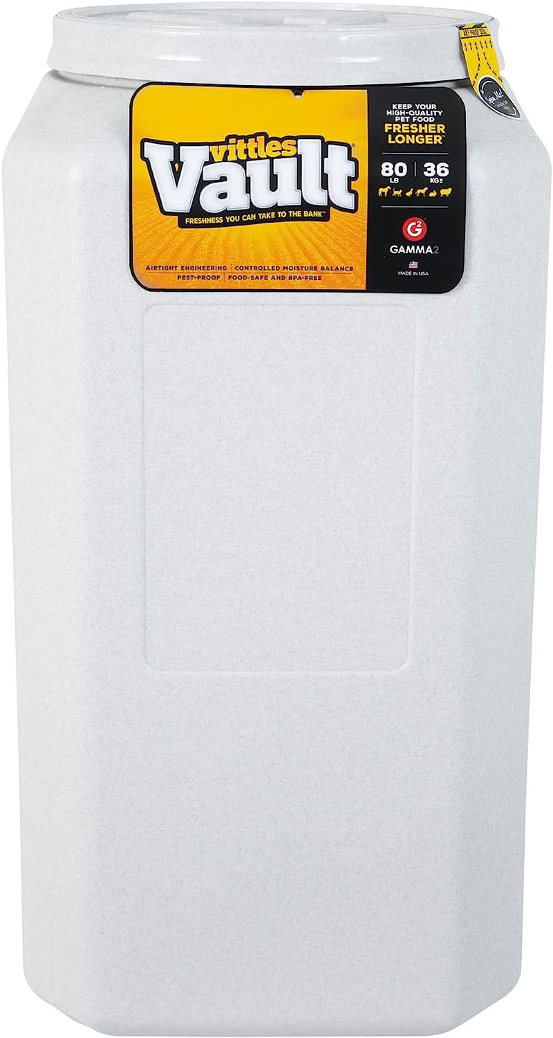 gamma2-vittles-vault-pet-food-storage-containers-sealed-dog-and-cat-food-storage-container-fits-up-to-25lbs-made-in-the-usa-12l-x-13-75h-made-in-usa-12-inch-long-by-13-75-inch-tall-airtight-lid-keeps-kibble-fresh-and-pests-out-a-durable-pantry-bin-design