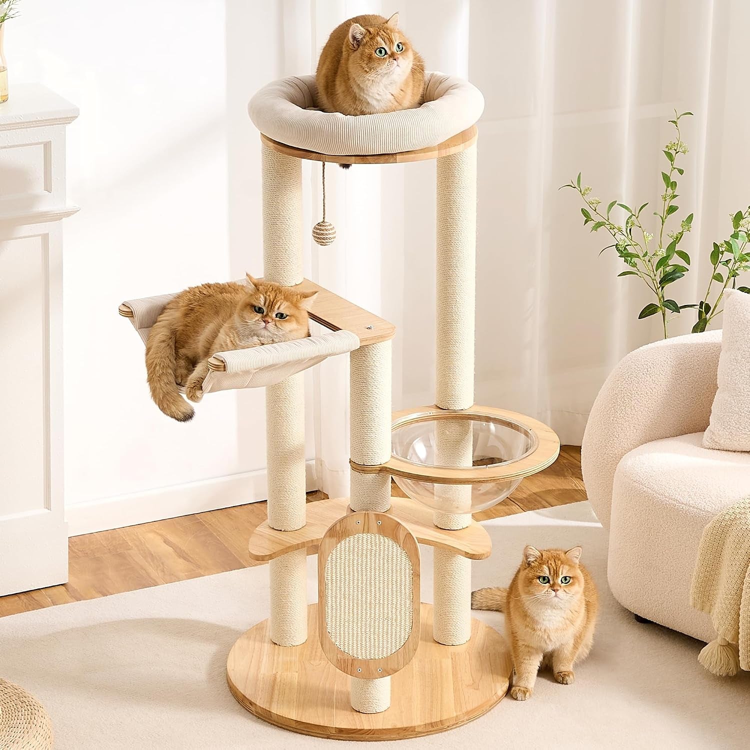 modern-cat-tree-small-tower-with-scratching-post-for-indoor-28-inch-solid-wood-multifunctional-corner-cat-tree-tower-with-bed-dangling-ball-interactive-rope-scratching-board