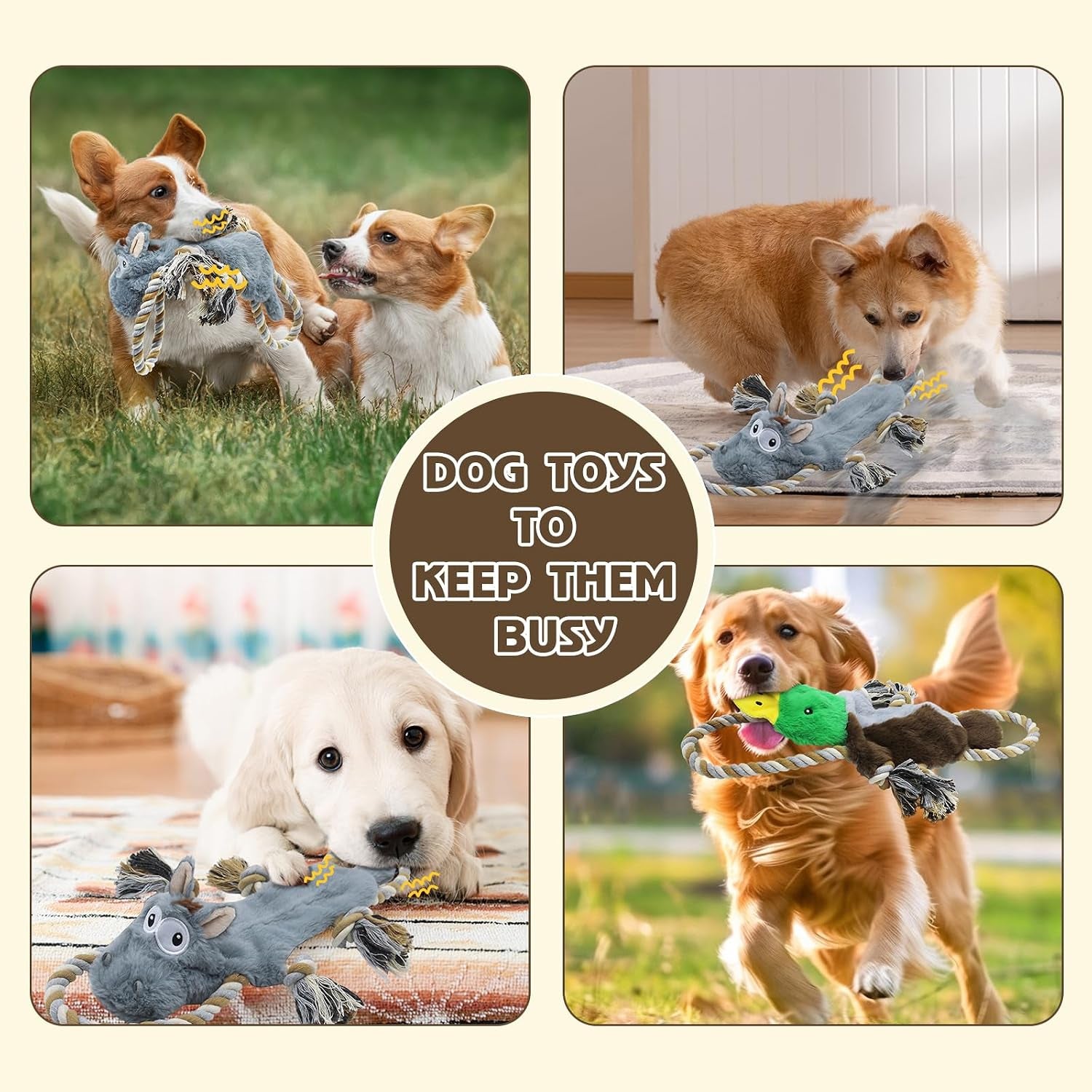 3-pack-no-stuffing-squeaky-dog-toys-tug-of-war-dog-toy-with-rope-interactive-squeaker-crinkle-paper-durable-for-teeth-cleaning-anxiety-relief-dog-gifts-for-small-medium-dog