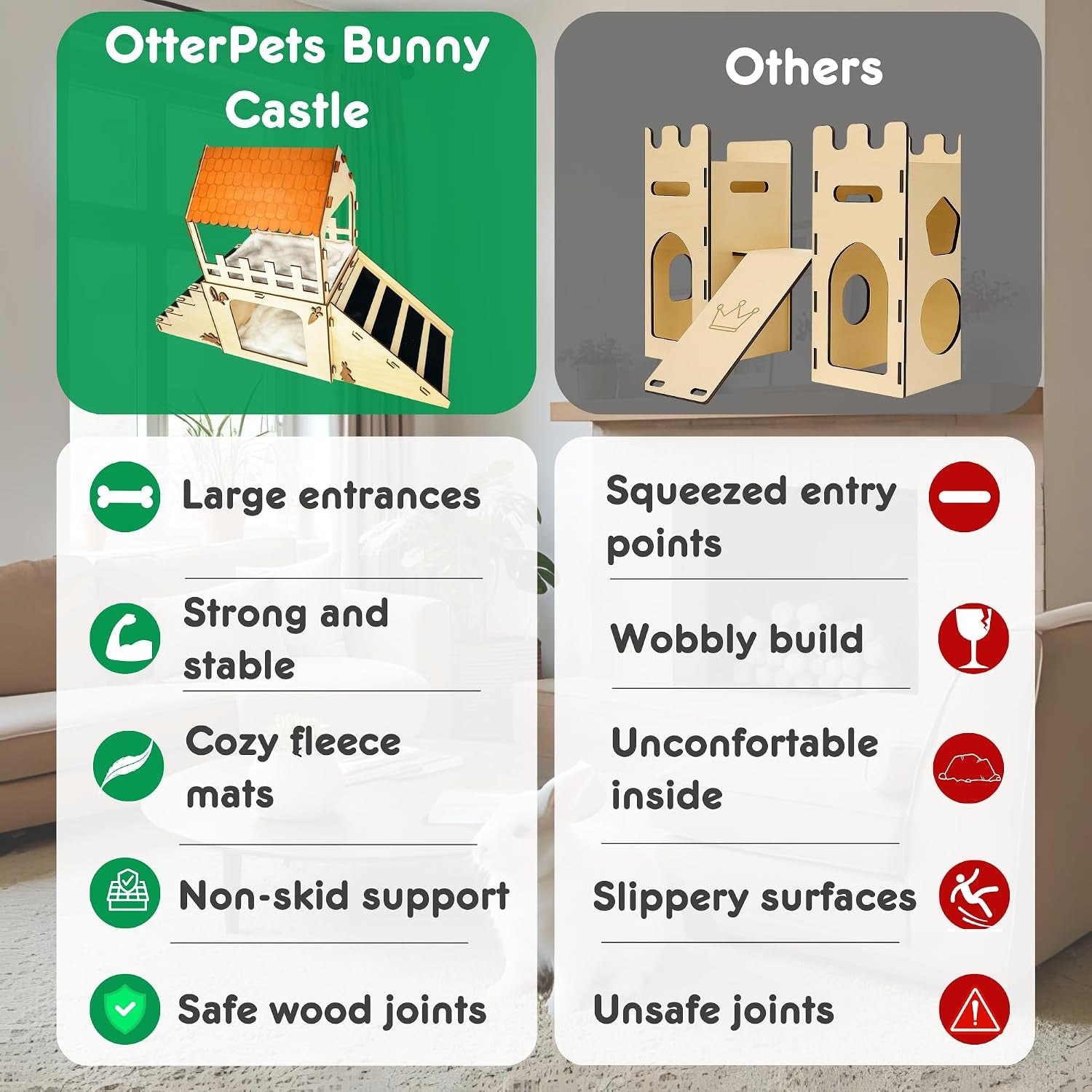 otterpets-extra-large-bunny-hideout-wooden-rabbit-castle-with-fleece-mats-pet-safe-wood-joints-no-rubber-bands-rabbit-hideout-made-of-safe-wood-bunny-house-indoor-chinchilla-and-guinea-pig-safe