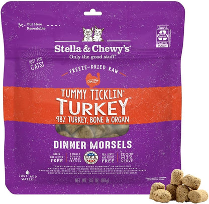 Stella & Chewy'S Freeze-Dried Raw Cat Dinner Morsels - Premium Chicken Recipe with 98% Cage-Free Meat & Organs - Natural Grain-Free Cat & Kitten Food - Made in USA - 3.5 Oz19