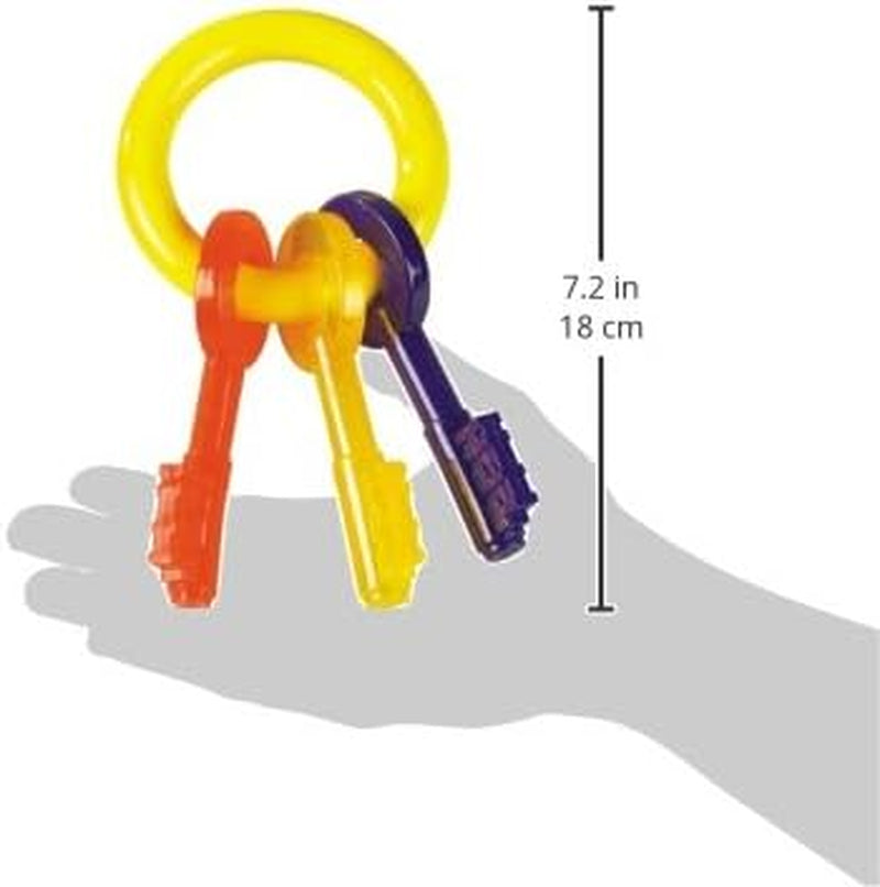 nylabone-puppy-chew-teething-key-ring-dog-chew-toy-bacon-flavor-small-medium-breeds-soothing-teething-toys-for-puppies-puppy-enrichment-freeze-for-added-comfort-for-puppies-up-to-35-lbs
