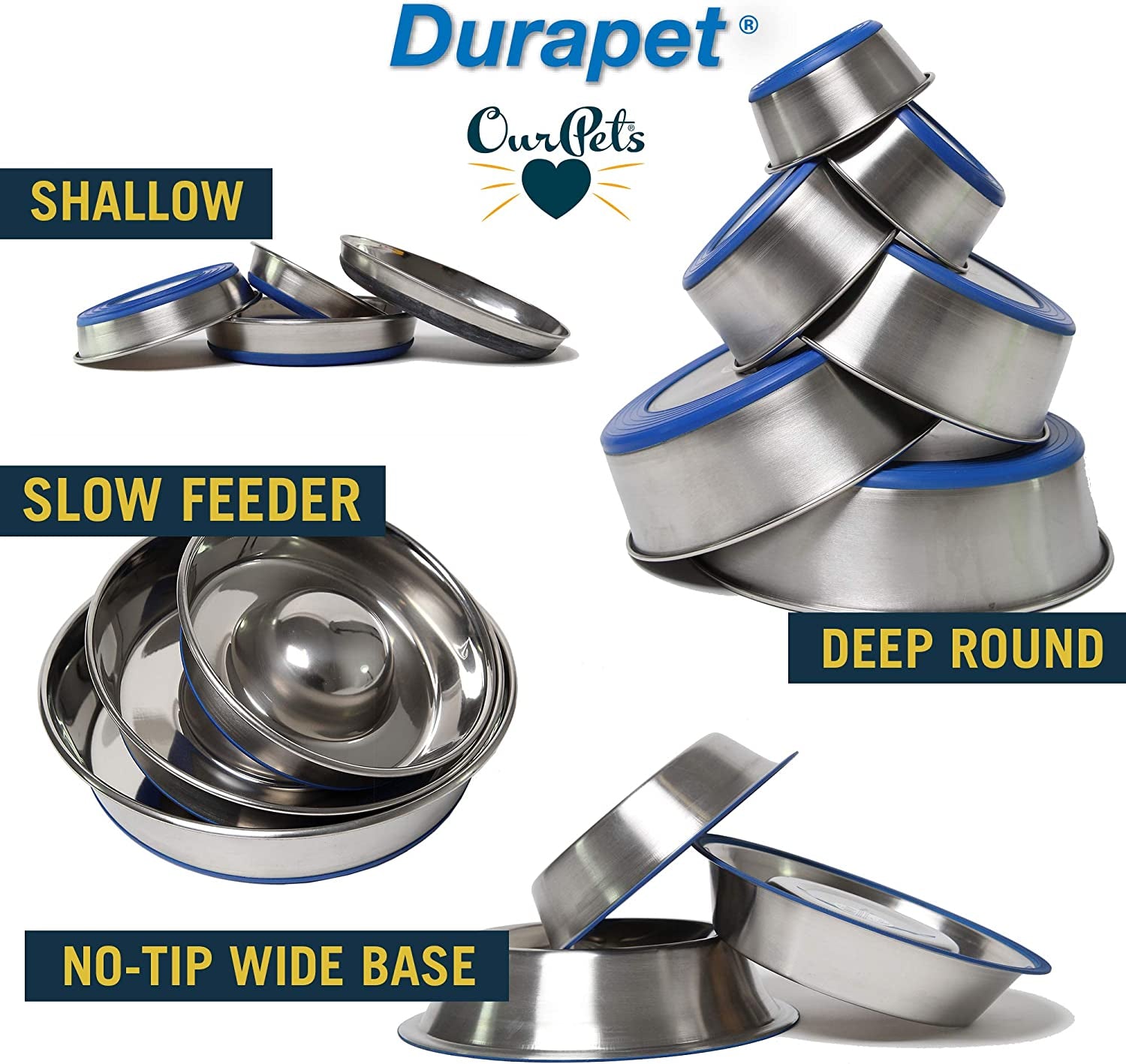 ourpets-premium-durapet-cat-dish-16oz-durable-easy-clean-design-holds-dry-meals-for-felines-or-pups-sturdy-base-resists-tipping-and-sliding-around-at-mealtime