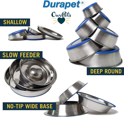 Ourpets Premium Durapet Cat Dish 16Oz | Durable Easy Clean Design, Holds Dry Meals for Felines or Pups, Sturdy Base Resists Tipping and Sliding around at Mealtime7