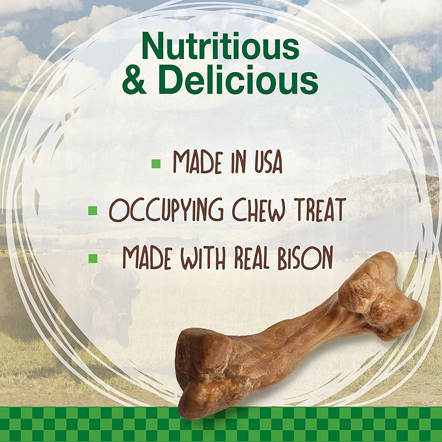 nylabone-healthy-edibles-wild-natural-dog-bones-long-lasting-bison-flavor-bone-dog-treats-medium-2-count-natural-dog-chew-bones-made-in-usa-highly-digestible-dog-chews-long-lasting-chews-for-medium-dogs-up-to-35-lbs