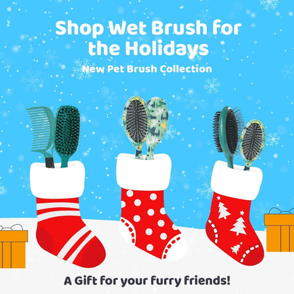 Wet Brush Pet Hair Brush, Smooth, Shiny Fur, Dog and Cat Hairbrush, De-Shedding Comb & Dematting Tool for Grooming Long or Short-Haired Dogs, Tangle-Free for Less Pulling & Tugging, Teal6
