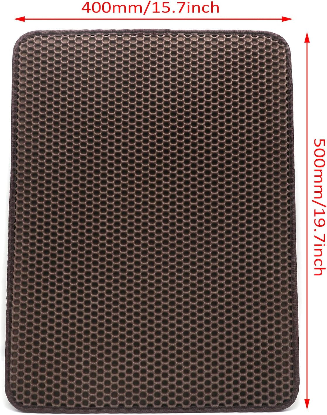 xkmt-animal-pet-supplies-cats-litter-housebreaking-30x40-brown-cat-litter-mat-double-layer-pad-trapper-folding-pad-eva-foam-rubber