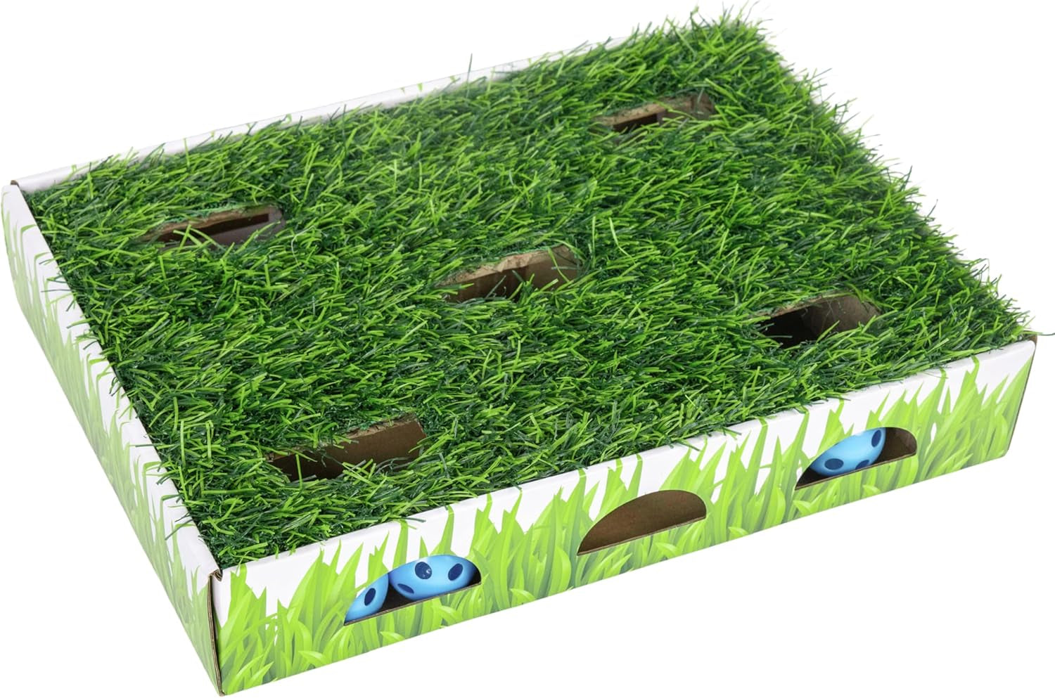 catstages-grass-patch-hunting-box-interactive-indoor-cat-toy-with-faux-grass-3-jingle-balls-encourages-exercise-mental-stimulation-natural-hunting-instincts