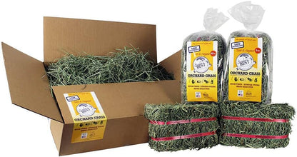 Grandpa'S Best Premium Orchard Grass Hay for Rabbits, Guinea Pigs, Chinchillas, Hamsters & Gerbils, 20Lb Loose Boxed, Brown4