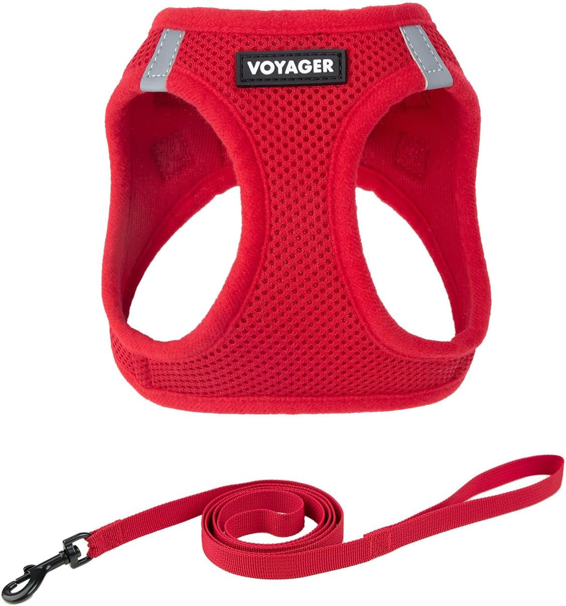 voyager-step-in-pet-harness-all-weather-mesh-adjustable-step-in-harness-for-cats-and-dogs-by-best-pet-supplies-307-set-moss-green-m