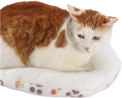 SHENGOCASE 2-Pack 15“ round Soft Cat Kneading Pillow Cushion Bed for Cat Small Dog House Perch Shelf, Pad Padding for Cage Kennel7