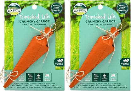 Oxbow Crunchy Carrot, Rabbit & Guinea Pig Toy, Bunny Enrichment Chew Toy | Oxbow Enriched Life, Rabbit Chew Toys, Guinea Pig Enrichment, Guinea Pig Chew Toys, Rabbit Enrichment, Natural Materials9