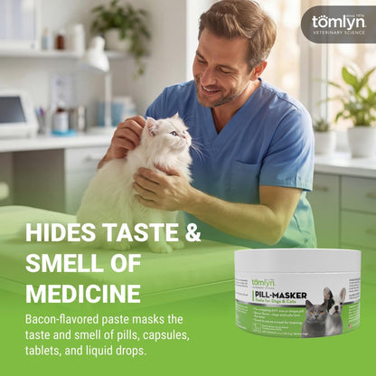 TOMLYN Pill-Masker Original Bacon-Flavored Paste for Dogs & Cats, 4Oz3