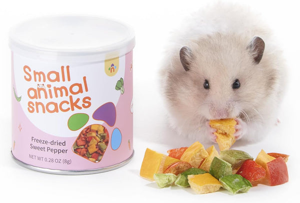 Niteangel Hamster Snack & Treats Toy - Freeze-Dried Tofu No Additive | Delivers Essential Vitamins & Minerals- Small Animal Natural Treat for Dwarf Syrian Hamsters Gerbils Mice Degus or Small Pets16