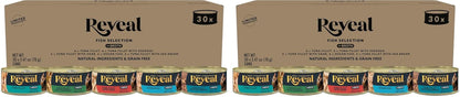 Reveal Fish Variety in Broth Wet Cat Food, 5-Flavor 30-Pack 2.47 Oz Cans | 100% Natural, High Quality Protein, Limited Ingredient, Grain Free, No Fillers, No Artificial Additives, No By-Products15