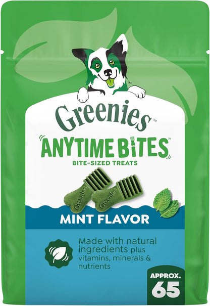 Greenies Anytime Bites Dog Treats, Blueberry Flavor, 10.3 Oz | Only 13 Calories per Treat, Easy to Digest, Natural Ingredients plus Vitamins & Minerals, Made in USA Facilities12