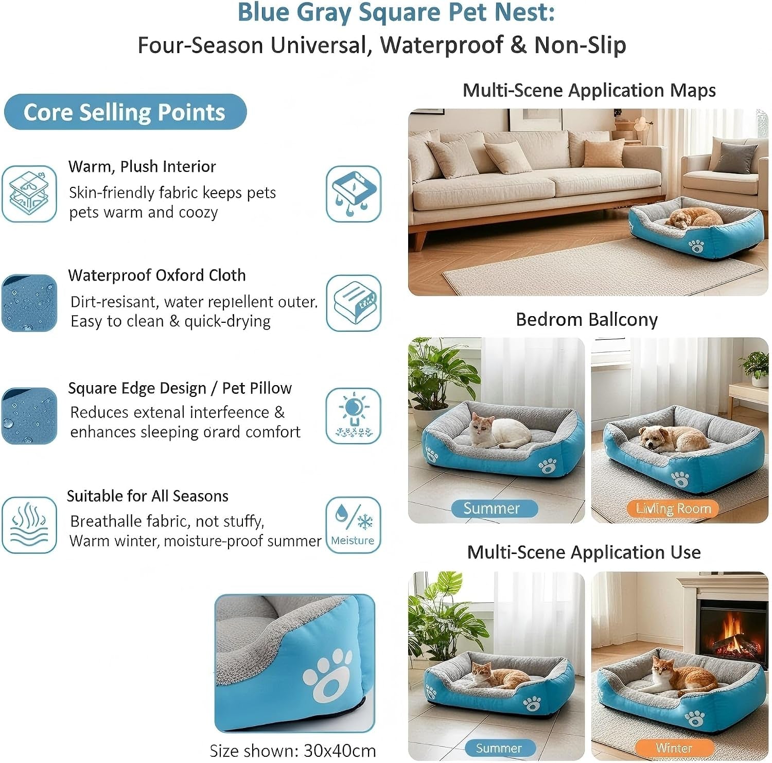 plush-dog-bed-for-small-to-large-dogs-rectangular-polyester-pet-bed-with-paw-print-design-soft-comfortable-indoor-outdoor-use-dog-bed-for-small-indoor-pet-furniture-durable-pet-bed