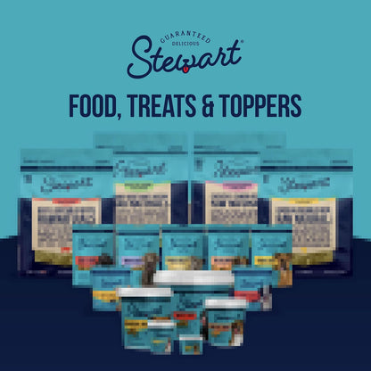 Stewart Freeze Dried Dog Treats, 100% Wild Salmon, 9.5 Oz Tub | Premium Quality Raw Protein, Single Ingredient, High Protein Training Treats & Food Topper, No Refrigeration, Cat Friendly10