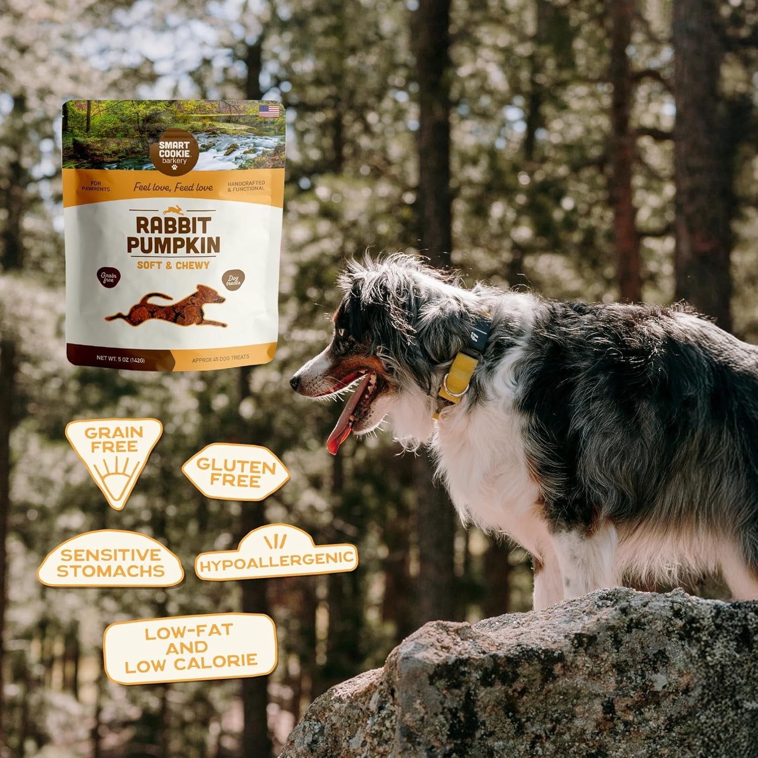 smart-cookie-healthy-soft-dog-treats-rabbit-pumpkin-grain-free-limited-ingredient-training-treats-for-dogs-with-sensitive-stomach-allergies-natural-novel-protein-made-in-the-usa-5oz