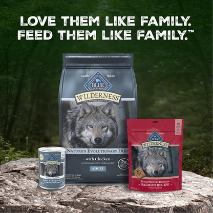 Blue Buffalo Wilderness Chicken Adult Dry Dog Food with Wholesome Grains + Antioxidant-Rich Fruits & Veggies, 39G Protein, Vibrant Energy for an Active Life, Made with Natural Ingredients, 28 Lbs.9