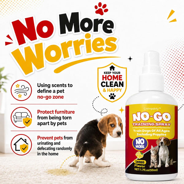 Dog Potty Training Spray Set, Dog Pee Spray (2-Pack), Stops Urination & Marking, Indoor & Outdoor Potty Training for Dogs & Puppies, Essential Tools for Dog Training, 1.7 Fl Oz3