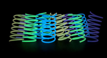 Fashion'S Talk 12PCS Glow-In-The-Dark Springs Cat Toys for Indoor Cats,Jelly Color Interactive Play Kitten Toys for Chase and Exercise5