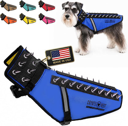 Coyotevest Dog Harness, Stab-Resistant Coyote Vest, Small, Neon Pink | Reflective Stab-Resistant Vest Helps Protect Small Dogs from Coyotes, Aggressive Dogs and Birds of Prey, Made in the USA15