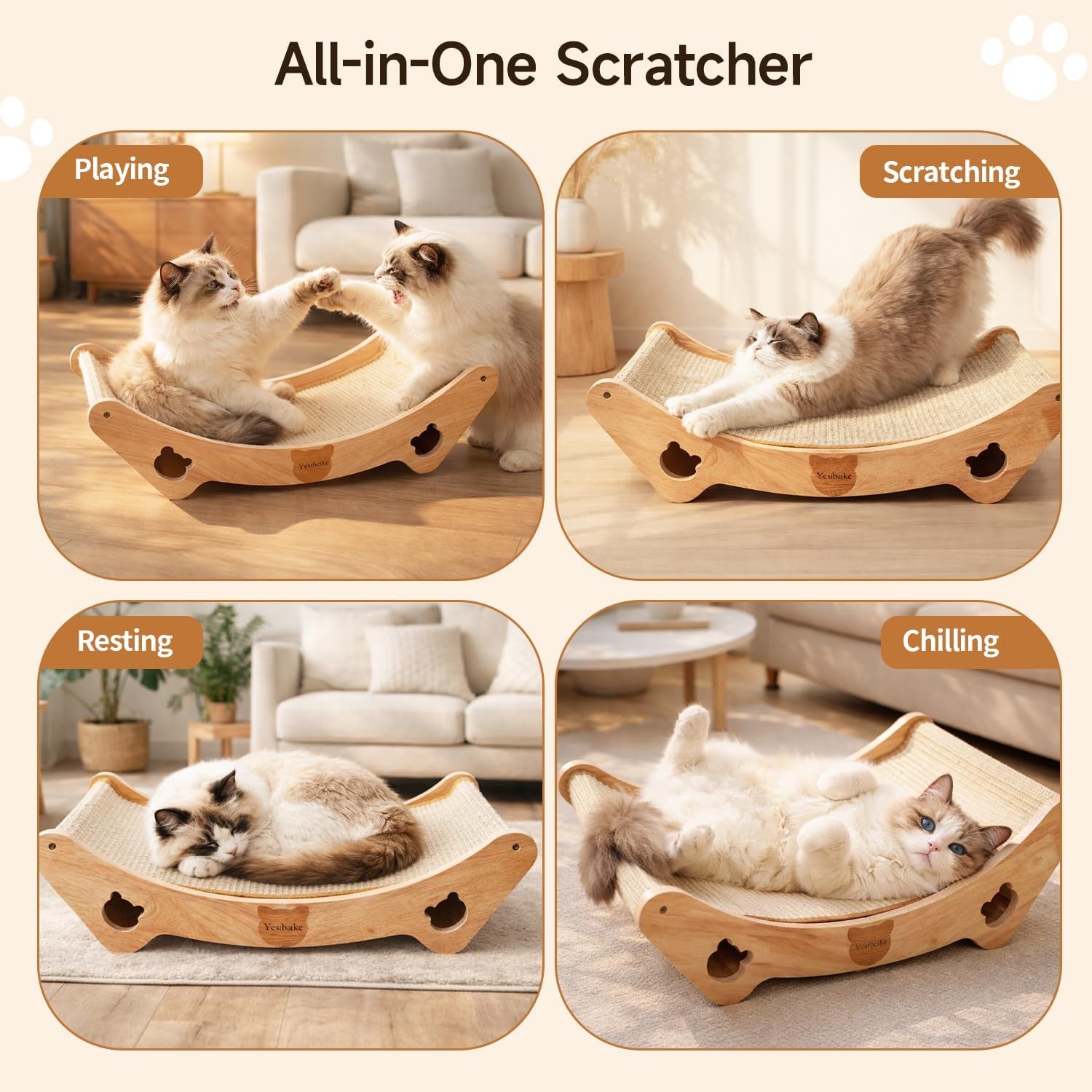 upgraded-sisal-cat-scratcher-bed-solid-oak-frame-1-3-cm-thick-100-sisal-pad-curved-scratch-lounger-stable-base-up-to-36-lb-sofa-protector-odor-free-23-6-x-13-7