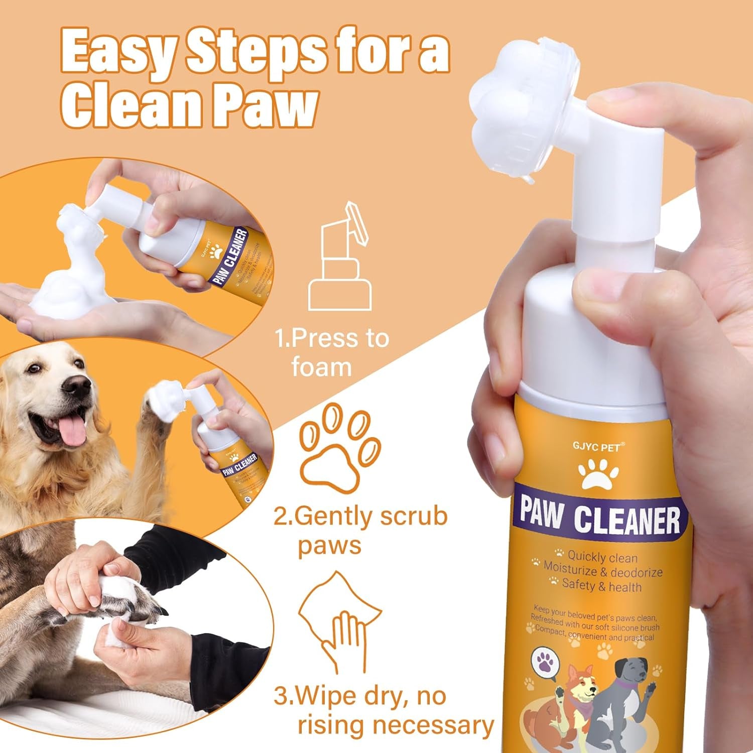 paw-cleaner-for-dogs-and-cats-magic-foam-clean-paws-no-rinse-foaming-cleanser-dry-shampoo-foot-cleaner-brush-with-rose-extract-odor-control-wash-good-for-puppy