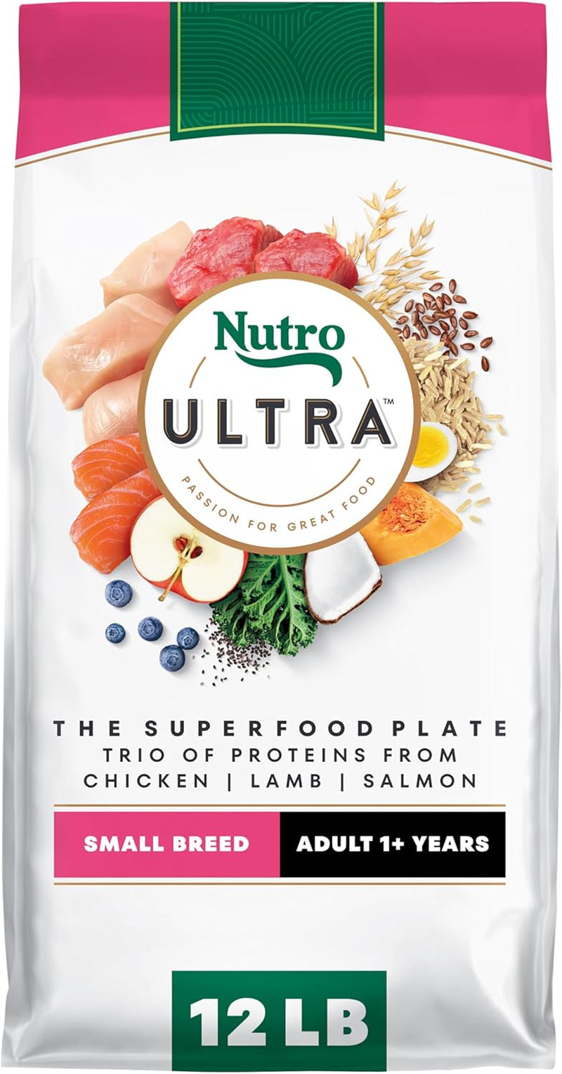 nutro-ultra-small-breed-adult-dry-dog-food-chicken-lamb-salmon-22-lb-high-protein-trio-non-gmo-no-corn-wheat-soy-14-superfoods-blend-omega-3-6-fatty-acids-essential-antioxidants