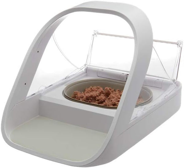 Sure Petcare -Sureflap - Surefeed - Microchip Pet Feeder - Selective-Automatic Pet Feeder Makes Meal Times Stress-Free, Suitable for Both Wet and Dry Food - MPF0015