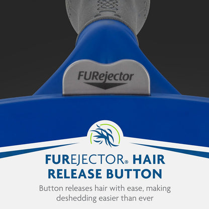 Furminator Large Dog Undercoat Deshedding Tool for Short Hair | Reduces Loose Hair from Shedding, Easy Clean-Up, for Dogs over 50 Lbs, Use Weekly, Ergonomic Handle for Comfort7
