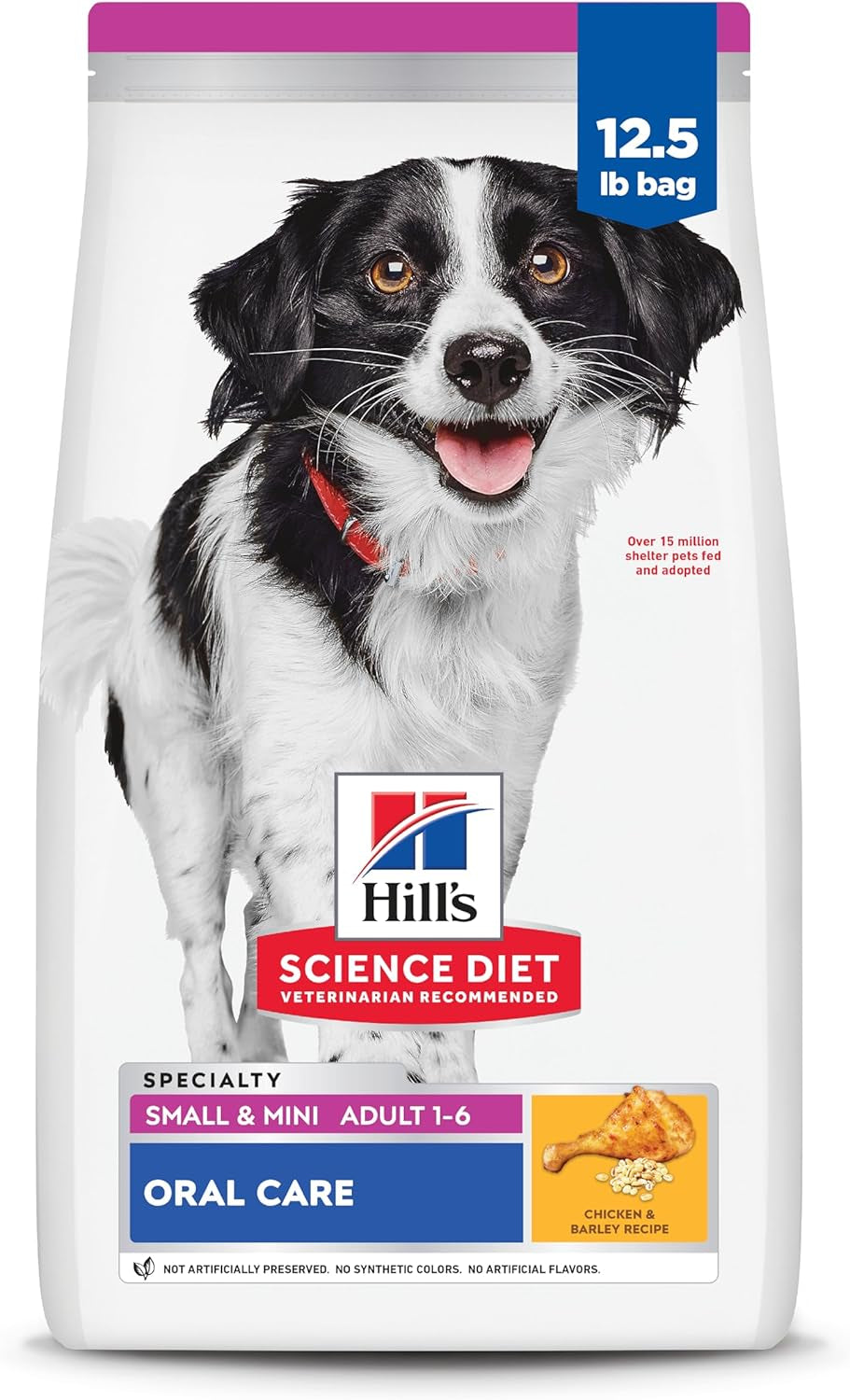 hills-science-diet-adult-1-6-oral-care-small-mini-dry-dog-food-1-veterinarian-recommended-chicken-barley-4-lb-bag