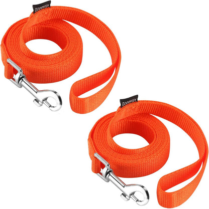 AMAGOOD 6 FT Puppy/Leash, Strong Traditional Style with Easy to Use Collar Hook, Great for Small, Medium and Large Dogs (5/8In X 6 Ft, Purple)67