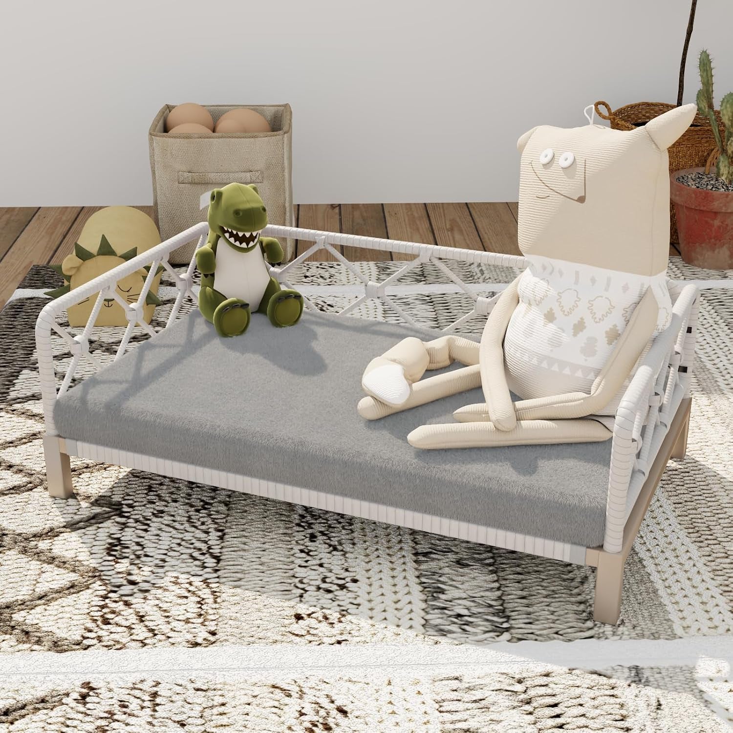 small-dog-bed-waterproof-elevated-dog-couch-with-washable-removable-white-cushion-boho-rattan-dark-brown-wicker-orthopedic-pet-sofa-for-outdoor-indoor