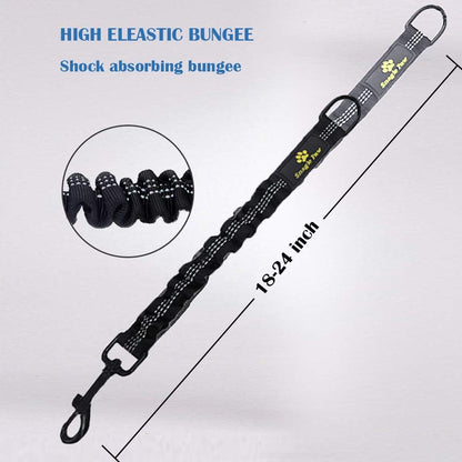Bungee Dog Leash Extension Attachment, 18” Shock Absorbing Lead Extension Absorber, Prevent Injury on Arm and Shoulder & save Dogs from Getting Hurt, Great for Bicycle, Running, Walking5