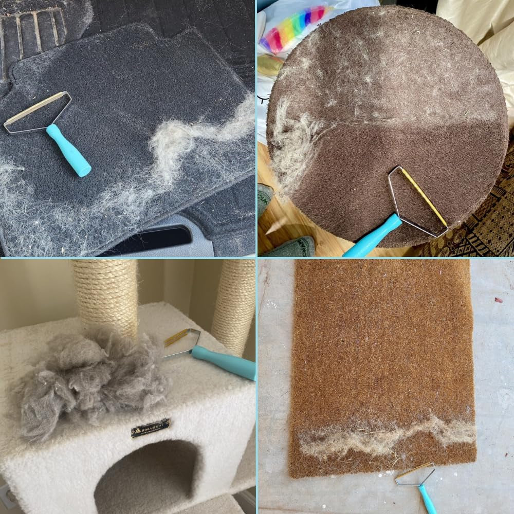 uproot-clean-pro-pet-hair-removal-tool-multi-fabric-edge-carpet-rake-reusable-special-dog-hair-remover-for-couch-pet-towers-rugs-cat-mats-and-trunks-much-more-patented-design