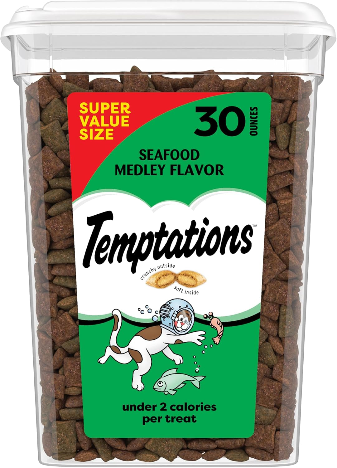temptations-classic-crunchy-and-soft-cat-treats-seafood-medley-30-oz-under-2-calories-per-treat-100-complete-balanced-adult-cat-nutrition-resealable-tub-use-as-snack-meal-or-food-topper