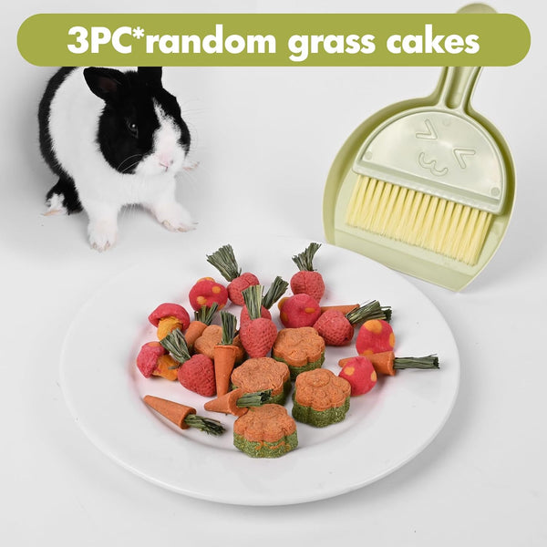 Large Rabbit Litter Box Bunny Potty Training Corner Litter Pan with Drawer Comes with Liners Rabbit Pee Pads, Small Animal Bedding Toilet for Adult Guinea Pig, Ferret, Hamster, Bunnies6