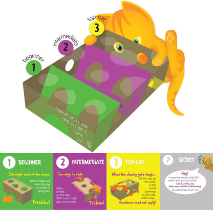 Cat Amazing Interactive Treat Maze and Puzzle CAT Toy6