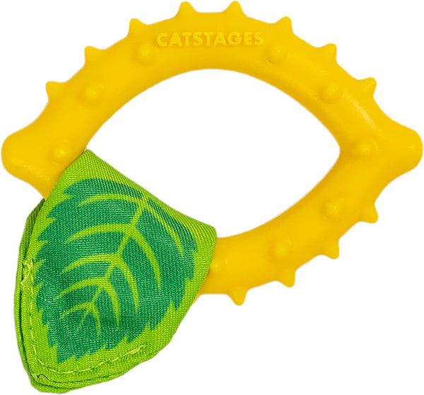 Catstages Dental Fruit Wedges 4 Pk, Soft and Textured Catnip Chew Toys That Help Clean Teeth, Multicolored11